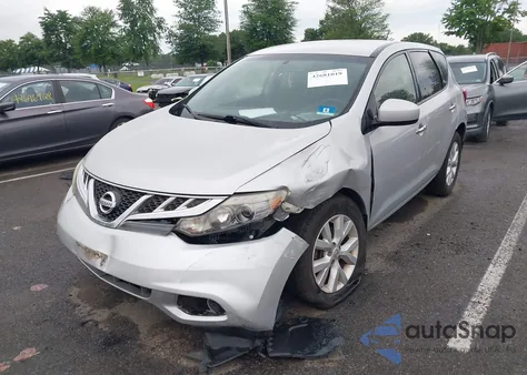 2014 Nissan Murano Le/S/Sl/Sv from USA, damaged, VIN JN8AZ1MU6EW409707